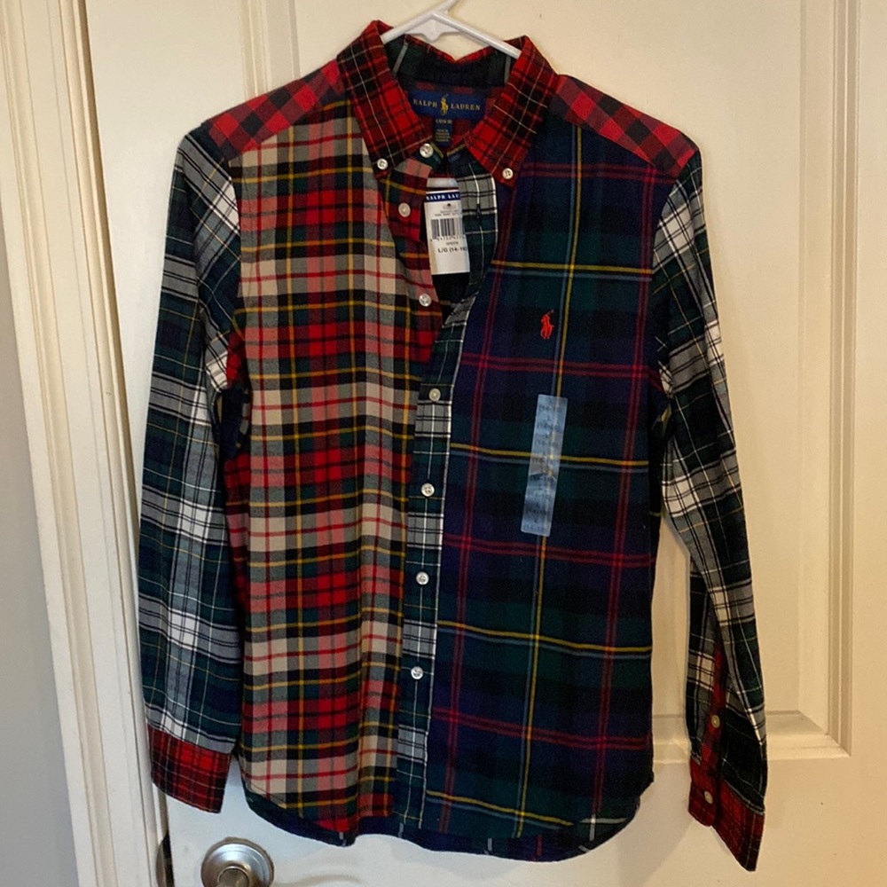 Ralph Lauren boys button down. New with tags